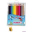 Kredki ołówkowe jumbo okrągłe 12 kolorów + temperówka - Mini Minii ASTRA, 312221009