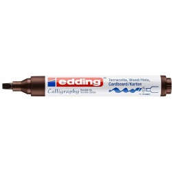 Marker EDDING do kaligrafii 1-5mm brązowy 1455/018/BR