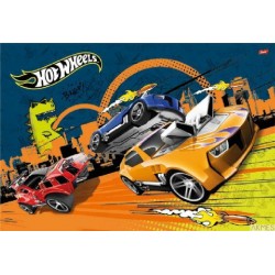 Podkład szkolny na biurko obus sronny HOT WHEELS *1028