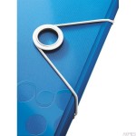 Teczka 6przegródek LEITZ WOW A4 niebieska 250k 45890036