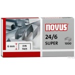 Zszywki 24/6 DIN SUPER 1000sztuk NOVUS 040-0026