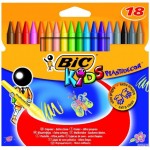 Kredki świecowe BIC Kids Plastidecor 18kol., 8297711