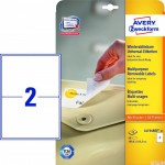 Etykiety uniwersalne L4734REV-25 199,6x143,5 30 ark., usuwalne, Avery Zweckform