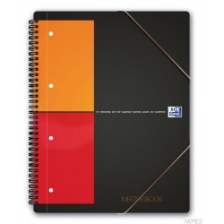 Kołonotatnik A4 80 kartek, kratka / tagi, INTERNATIONAL MEETINGBOOK, OXFORD, 100100362