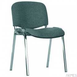 Krzesło konf.ISO chrome CU-73szaro-czarny NOWY STYL