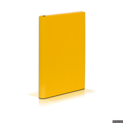 Teczka skrzydłowa z rzepem CARIBIC 4cm żółta VAUPE, 340/28