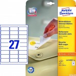 Etykiety uniwersalne L4737REV-25 63,5x29,6 30ark Usuwalne, Avery Zweckform
