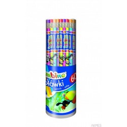 Ołówek z gumką tuba (60) *1673 ST.MAJEWSKI