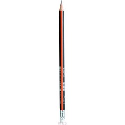 Ołówek drewniany z gumką Blackpeps 2B MAPED 851722