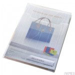 Folder Leitz Combifile, poszerzany, niebieski, folia 3 szt., 200 mic., 47270035