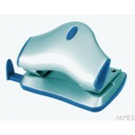 Dziurkacz P6087B EAGLE niebieski, dziurkuje do 10 kartek, 110-1080