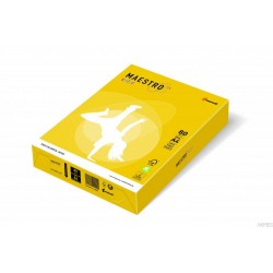 Papier xero MAESTRO COLOR A4 80g IG50 żółć siarkowa