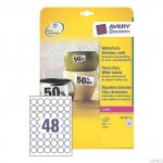 Etykiety Heavy Duty L4716-20 Q30 20 ark. białe trwałe, poliestrowe Avery Zweckform