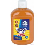 Farba szkolna Astra 500 ml - pomarańczowa, 301112007