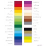 Brystol A1 pomarańcz (20 arkuszy) KRESKA