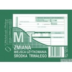 422-5 MT Zmiana miej.uż.śr.tr* MICHALCZYK I PROKOP