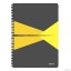 Kołonotatnik Office Card A4, w kratkę, żółty 46470015 Leitz