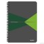 Kołonotatnik Office Card A5, w linie, zielony 44590055 Leitz