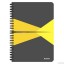 Kołonotatnik Office Card A5, w linie, żółty 44590015 Leitz