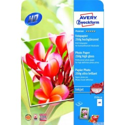 Papier FOTO ZF2556-20 250g.Prem ZF AVERY ZWECKFORM