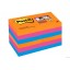 Bloczek samoprzylepny 622-12SS-EG Post-it® Super Sticky, paleta Bangok, 12 sztuk po 90 kartek, 47.6x47.6
