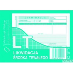 421-5 LT Likwidacja środka trwałego MICHALCZYK I PROKOP