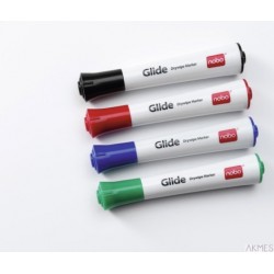 Zestaw markerów suchościeralnych Nobo Glide. 4 kolory 1902096