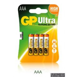 Bateria alkaliczna GP Ultra AAA / LR03 1.5V GPPCA24AU016