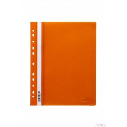 Skoroszyt zawieszany PP DOTTS (20) pomarańcz wzmocniony polipropylenowy