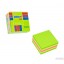 Bloczek STICK"N 51x51mm zielony-mix neon i pastel 21534