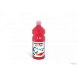 Farba Tempera Premium 1000ml, czerwony Happy Color