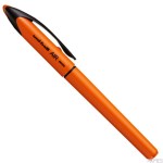 Pióro kulkowe nowej generacji UBA-188EL-M AIR Micro, pomarańczowa obudowa, niebieski wkład, Uni