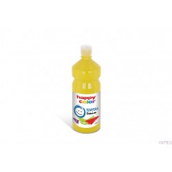 Farba Tempera Premium 1000ml, żółty Happy Color