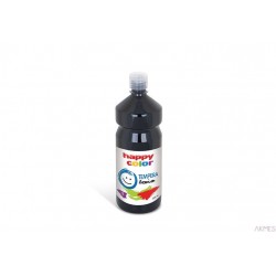Farba Tempera Premium 1000ml, czarny Happy Color