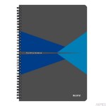 Kołonotatnik Office PP A4, w kratkę, niebieski 44950035 Leitz