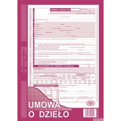 510-1 Umowa o dzieło MICHALCZYK&PROKOP A4 40 kartek