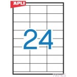 Etykiety uniwersalne MULTI3 białe 70*35 (100) APLI