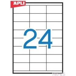 Etykiety uniwersalne MULTI3 białe 70*35 (100) APLI