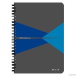 Kołonotatnik Office Card A5, w linie, niebieski 44590035 Leitz