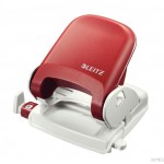 Dziurkacz duży LEITZ czerwony 25 kartek