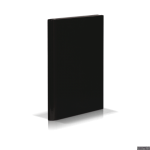 Teczka skrzydłowa z rzepem CARIBIC 4cm czarna VAUPE, 340/02