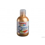 Farba Tempera Premium 300ml, złoty Happy Color