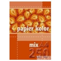 Papier xero A4 (250)mix KRESKA