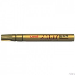 Marker olejowy PX-20 błyszczący złoty UNI