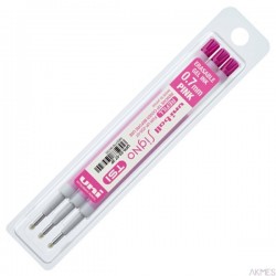 Wkład UFR-22 do długopisu termościeralnego UF-220 TSI, różowy, Uni