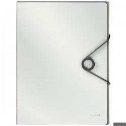 Teczka z gumką PP Leitz Solid, 30mm, biała 45681001