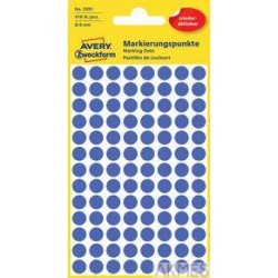 Usuwalne kółka do zaznaczania Ø8mm, 416szt./op. zielone 3591 Avery Zweckform