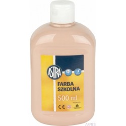 Farba szkolna Astra 500 ml - cielista, 301112009