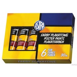 Farba plakatowa Astra tuba 30 ml - ciemna niebieska, 83110914