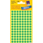 Trwałe kółka do zaznaczania Ø8mm, 416szt./op. zielone 3012 Avery Zweckform